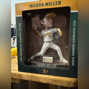 Mason Miller Bobblehead 2025 Sacramento Inaugural Season